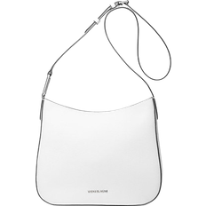 Michael Kors Kensington Large Pebbled Leather Crossbody Bag - White