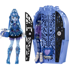 Mattel Monster High Skulltimate Secrets Monster Mysteries Playset Abbey Bominable Doll with with Surprises