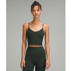 Green - Women Tank Tops Lululemon Align Cropped Cami Tank Top Light Support, A/B Cup Legacy Green