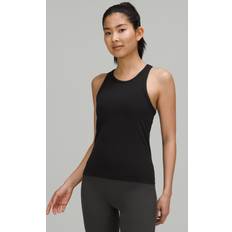 Yoga Tank Tops Lululemon Align Waist-Length Racerback Tank Top Black