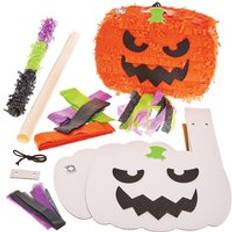 Baker Ross Baker Ross FX869 Pumpa Pinata-kit 1 kit, Halloween Gör din egen Pinata pysselkit för barn