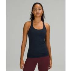 Women Tank Tops Lululemon Ebb To Street Tank Top Light Support, B/C Cup True Navy