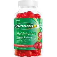 Berocca Multi-Action 60 Gummies Cherry