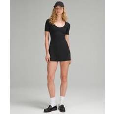 Yoga Dresses Lululemon Align Short-Sleeve Dress Black