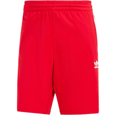 Rot Shorts Adidas Adicolor Firebird Shorts - Better Scarlet/White