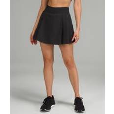 Black - Women Skirts Lululemon Side-Pleat High-Rise Tennis Skirt Black