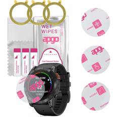 apgo 3x Ultra-Clear Hybrid Protective Glass Compatible With Garmin Fenix 7X Pro