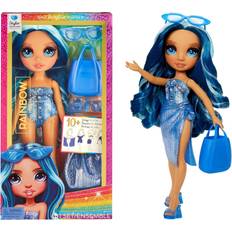 Rainbow High Swim & Style Skyler Doll with Shimmery Wrap 11"