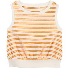 Babies Tank Tops Children's Clothing Carter's Baby Striped Terry Tank - Orange (195862224739)