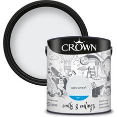 Paint Crown Clay White Matt Emulsion Not Specified Wall Paint 2.5L