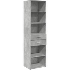 vidaXL 3281458 Concrete Grey Aparador 50x185cm