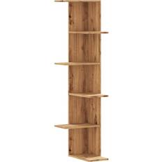 vidaXL 852635 Artisan Oak Estantería de Pared 36.5cm