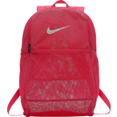 Nike Brasilia Mesh 9.0 Training Backpack - Rush Pink/White