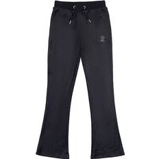 Juicy Couture Black Pants Juicy Couture Diamante Velor Pants - Jet Black (JBX6359-102)