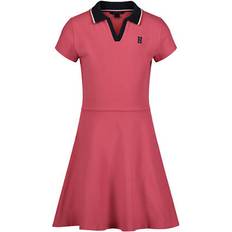 Tommy Hilfiger Kid's Johnny Collar Polo Dress - Holly Berry