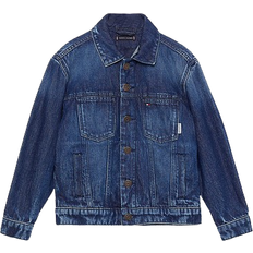 Tommy Hilfiger Jacken Tommy Hilfiger Essential Oversized Trucker Denim Jacket - Rivendeldark (KB0KB081351A8)