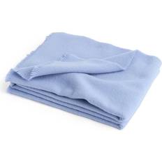 Couvertures Hay Mono Blankets Blue (180x130cm)