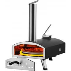 VEVOR 12" Outdoor Pizza Oven Portable Wood Pellet