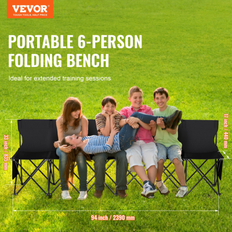 Portable Folding Bench 6 Seats