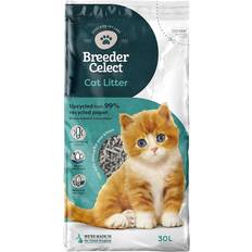 Breeder Celect Pack of 2 breeder celect recycled paper cat litter 30l