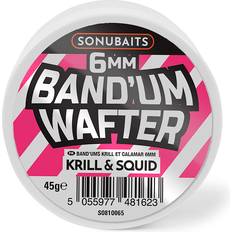 Attrezzature da pesca Sonubaits Pellet band'um wafters krill & squid Rose