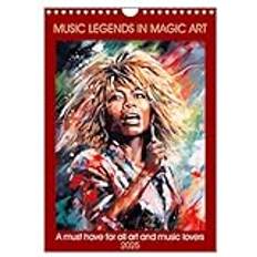 Calvendo legends in magic art Wall Calendar 2025