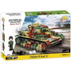 Cobi Historical Collection 2592 PzKpfw IV Ausf. G, Panzerkampfwagen IV, WWII, Bausatz 1:28, 1107 Bauteile