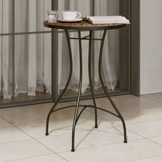 Round Outdoor Bistro Tables vidaXL terracotta, Mosaic Bistro