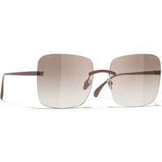 Solglasögon Chanel Square Sunglasses - Brown