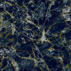 Wallpapers Grandeco life astoria marble navy wallpaper a73803