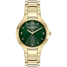 Olivia Burton Watches Olivia Burton Lea Watch, 34mm Green/Gold