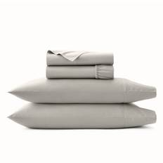 Cotton - Gray Bed Sheets Boll & Branch Hemmed Bed Sheet Gray (254x218.4)