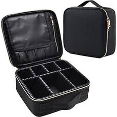 Joligrace makeup bag cosmetic case vanity beauty box for travel fast free p&p