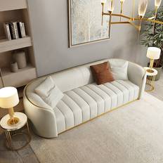 Homary 2260mm Modern Sofa 3 Seater