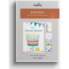 Cards & Invitations Dayspring birthday 12 greeting cards & envelopes w/ scripture j9175 Multicolor 0.4 pounds