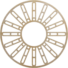 Moulding & Millwork Ekena Millwork Wood Pierced Medallion Birch