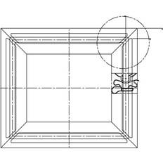 Vitvarutillbehör Electrolux magnetlist, vit, 577x769mm 2085495246