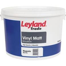 Paint Leyland Trade Leyland trade vinyl matt magnolia 10ltr Wall Paint, Ceiling Paint 9.99L