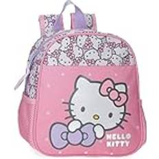 Hello Kitty My Favourite Bow Kindergartenrucksack, Rosa, 23 x 25 x 10 cm, Polyester, 5,75 l, Rosa, Kindergarten-Rucksack