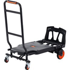 Carretillas para muebles VEVOR Capacity Hand Truck Dolly Metal in Black Wayfair