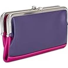 Wallets & Key Holders Mywalit 24/7 Clutch Leather Wallet - Blue