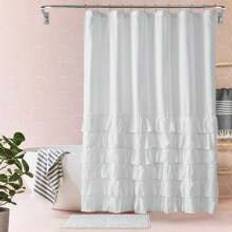 Shein Water-Resistant Layered Ruffle Trim Shower