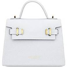 Suede - White Bags Teddy Blake Ava Gold 9" White