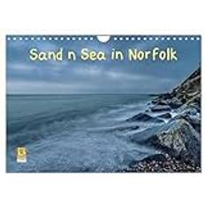 Beige Kalendrar Calvendo n Sea in Norfolk Wall Calendar 2025