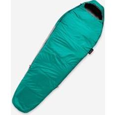 FORCLAZ Second Life Trekking Sleeping Bag MT500 10 c Polyester Good Jungle Green/granit Grey