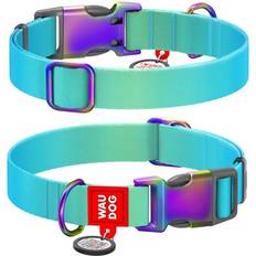 Waudog WAUDOG Hundhalsband Återvunnen Nylon Smart ID-bricka Skiftande