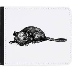 Wallets & Key Holders Azeeda 'rat lying down' wallet wl00007276
