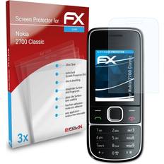 Screen Protectors atFoliX 3x Screen Protection Film Nokia 2700