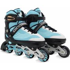 Noir Patins en Ligne Stamp Roller en ligne ajustable semi soft In-line taille 38-41 SKIDS CONTROL OXYGEN OX794302