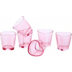 Shein Pcs Heart Shaped Shot Glass 4.4cl 6pcs